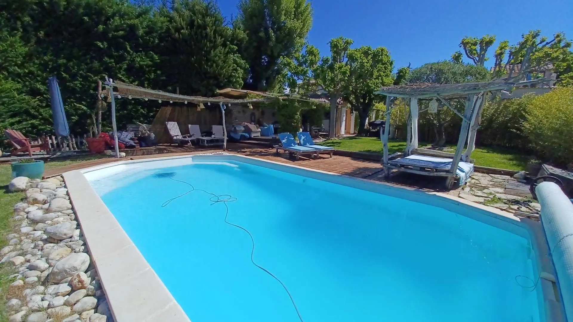 Maison Climatisee En Campagne, Piscine, Spa, Terrasses Couvertes Grand Jardin Ombrage Aix-en-Provence Villa